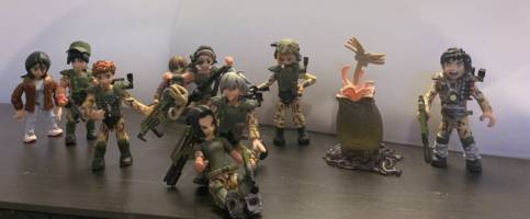 Colonial Marines Anime Platoon (Mega Bloks) Custom Action Figure