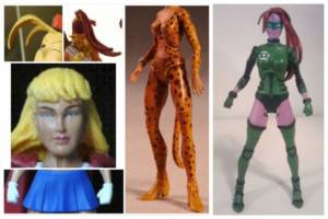 Laira (Green Lantern) Custom Action Figure