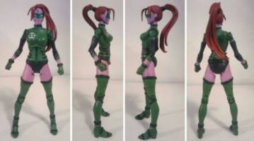 Laira (Green Lantern) Custom Action Figure