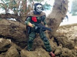 Ghost (Modern Warfare) Custom Action Figure