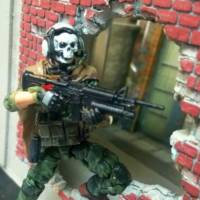 Ghost (Modern Warfare) Custom Action Figure