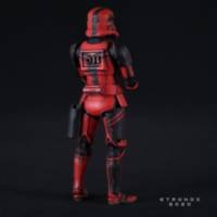 Crimson Stormtrooper Commander (Star Wars) Custom Action Figure