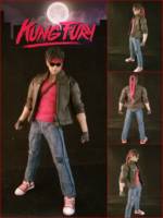 Kung Fury (Misc) Custom Action Figure