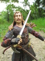 Rohirrim farmer at arms, custom of the Aragorn figure by Toybiz (Lord of the Rings) Custom Action Figure
