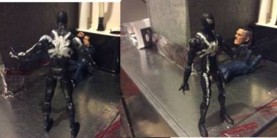The Symbiote Emperor (Spider-Man) (Marvel Legends) Custom Action Figure [Nothing to loose your head over, Jonah]
