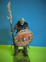 Orc spearman, custom of a kitbash figure by toybiz. (Lord of the Rings) Custom Action Figure
