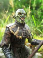 Mordor orc trooper with two-handed axe, custom of the toybiz figure (Lord of the Rings) Custom Action Figure