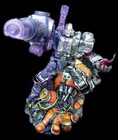 Megatron reformatted (Transformers) Custom Action Figure