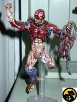 Zombie Captain Britain (Zombies) Custom Action Figure