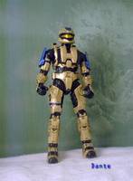 Metallic Gold Scout (Halo) Custom Action Figure