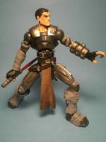 Starkiller of  "The Force Unleashed" (Sigma 6 scale) (Star Wars) Custom Action Figure