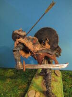Mordor Orc swordsman, custom of the figure by toybiz (Lord of the Rings) Custom Action Figure
