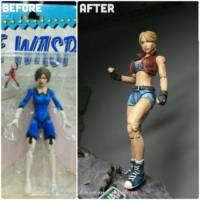 Lucia (Final Fight) Custom Action Figure
