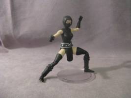 Female Noob Saibot (Mortal Kombat) Custom Action Figure