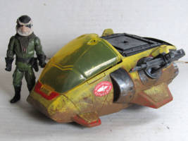 Gobaht (Lakura Merchant) & Rocket Delivery Speeder (Star Wars) Custom Vehicle