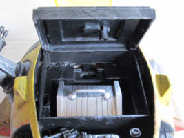 Gobaht (Lakura Merchant) & Rocket Delivery Speeder (Star Wars) Custom Vehicle [Storage Compartment]