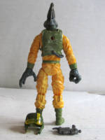 Laser Lesterman – Vurk Pilot (Star Wars) Custom Action Figure [Rear View]