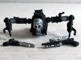 SKULL-MAUS – Assassin Droid (Star Wars) Custom Action Figure [Front View]