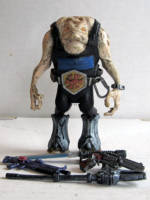 Verde Hombre – Uxorian Bounty Hunter – A Star Wars/DC Comics Mashup (DC Universe) Custom Action Figure [Front View]