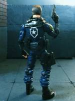 Leon S Kennedy RPD Resident Evil - Marvel Legends Style (Resident Evil) Custom Action Figure