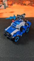Strongarm (RiD) Siege custom Transformer (Transformers) Custom Action Figure [Siege Strongarm alt mode - front]