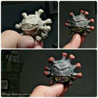 Corona virus (Monsters) Custom Statue / Bust
