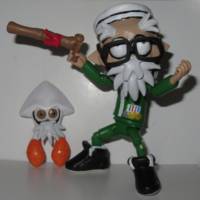 Cap'n Craig Cuttlefish (Splatoon) Custom Action Figure