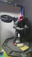 One 12th Scale  Helicopter Back Pack (G.I. Joe) Custom Vehicle [Preparing for Take Off Black]