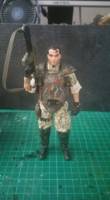 One 12 U.S.C.M. Colonial Marine (Aliens) Custom Action Figure [Let me Introduce you to the M41A]