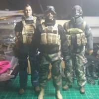 One 12th Scale GHOST of Task Force 141 (Modern Warfare 2) Custom Action Figure