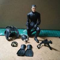 One 12th Scale Mezco Diabolik Special Ops Diver (Modern Warfare) Custom Action Figure