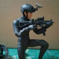 One 12th Scale Mezco Diabolik Special Ops Diver (Modern Warfare) Custom Action Figure