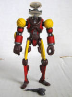BGD-296 – Security Droid (Star Wars) Custom Action Figure [Front View]