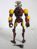 BGD-296 – Security Droid (Star Wars) Custom Action Figure [Rear View]