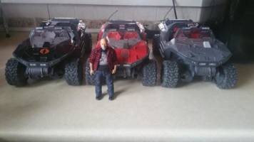 One 12th Scale. Mcfarlane Reach Warthog remodelled for 6 inch figures (Misc) Custom Vehicle
