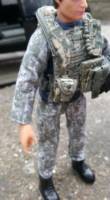 Madelman US Army Helicopter CREW Chief (Madelman) Custom Action Figure