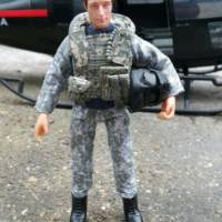Madelman US Army Helicopter CREW Chief (Madelman) Custom Action Figure