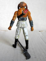 Tarusco – Iktochi Skiff Guard (Star Wars) Custom Action Figure [Rear View]