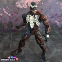 Venom Spider-man animated series (Marvel Legends) Custom Action Figure