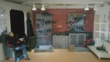 VALHALLA Relaxing Base. (Action Man) Custom Diorama / Playset [VALHALLA]