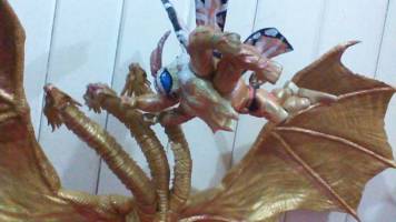 Power Up Muscle Mothra 2019 (Godzilla) Custom Action Figure [PREPARE FOR MUSCLE MOTHRA!!!!]