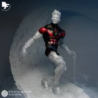 ICEMAN (Winged) Bobby Drake (Marvel Legends) Custom Action Figure