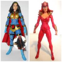 Mera Red Lantern (Green Lantern) Custom Action Figure