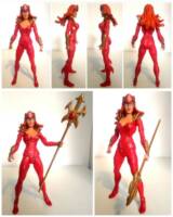 Mera Red Lantern (Green Lantern) Custom Action Figure