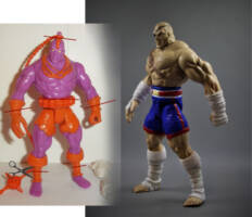 Sagat (Street Fighter) Custom Action Figure