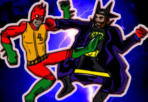 Blunt Devil (Amalgam) Custom Action Figure [BLUTMAN VS BLUNT DEVIL]