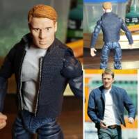 Steve Rodgers 3.75 Civil War (Marvel Universe) Custom Action Figure