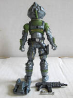 Quellus – Neo-Bespinian Bounty Hunter (Star Wars) Custom Action Figure [Rear View]