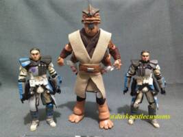 Jedi General Pong Krell (Star Wars Clone Wars) Custom Action Figure