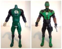 Simon Baz (Green Lantern) Custom Action Figure